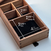 Thumbnail for Guitar Accessory Box (Sapele Hardwood) By Bog Street