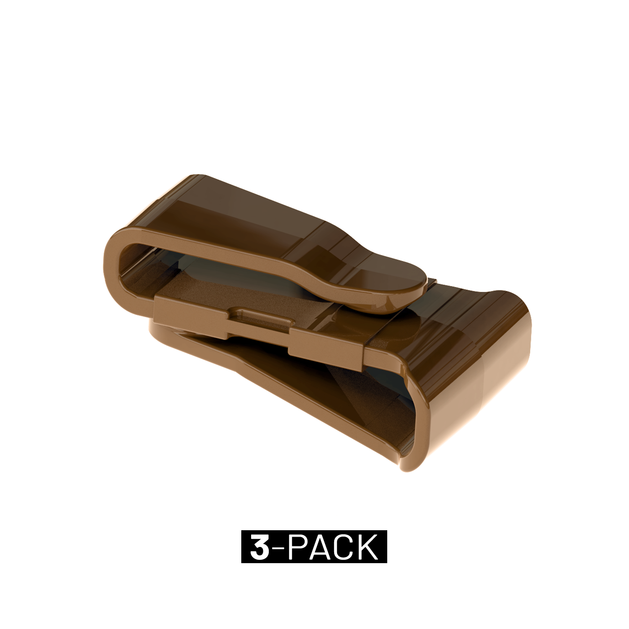 Pick Holder for Guitar Straps (3 Pack)