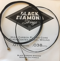 Thumbnail for Black Coated Electric Guitar Nickel by Black Diamond USA