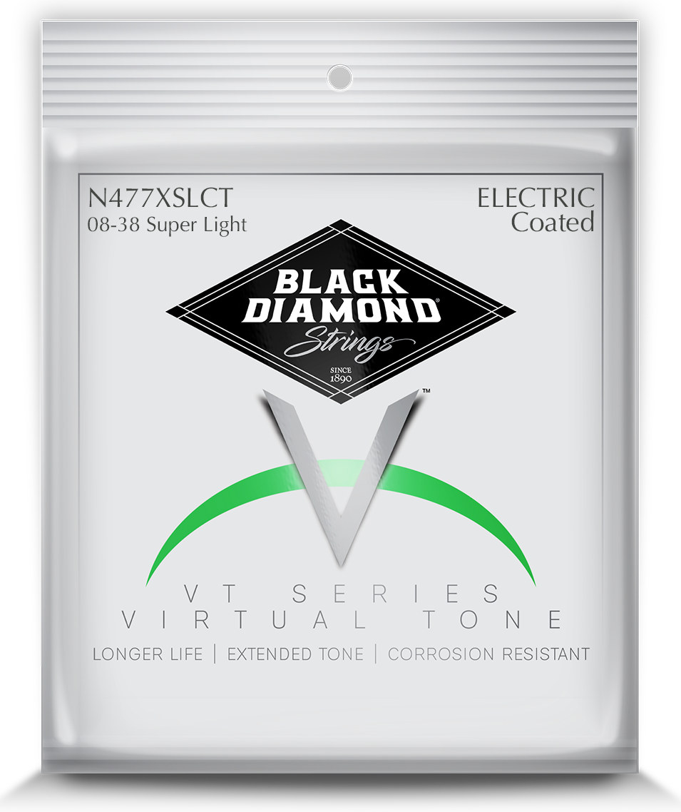 Clear Coated Nickel for Electric Guitar by Black Diamond 400CT