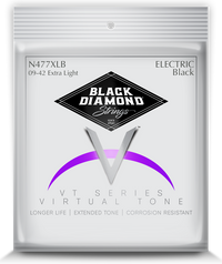 Thumbnail for Black Coated Electric Guitar Nickel by Black Diamond USA