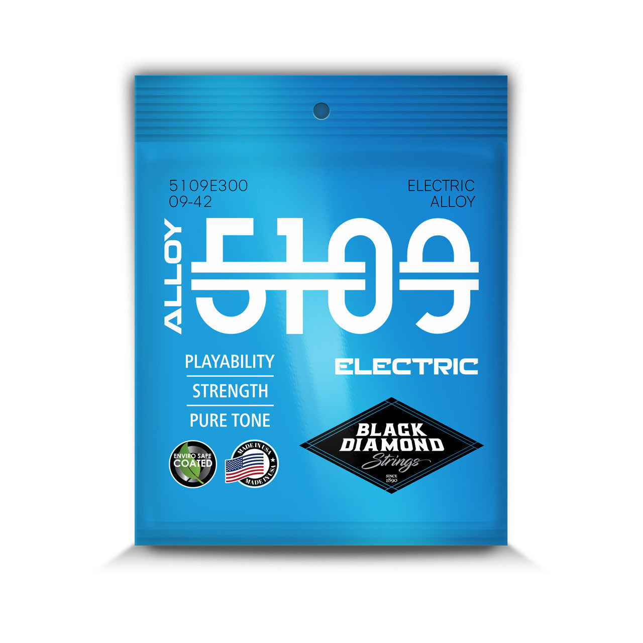 Alloy5109 Electric Guitar Strings by Black Diamond – Built for Tone, Sustain, and Versatility