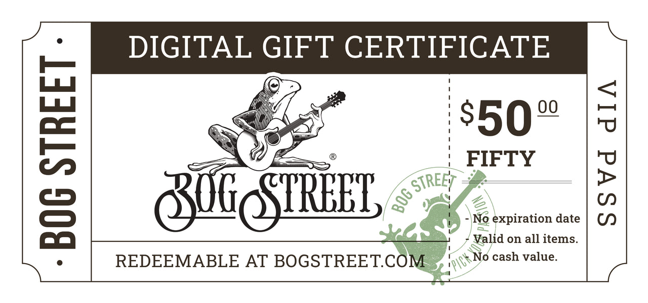 Bogstreet.com Digital Gift Card